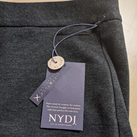 NYDJ Pants - NYDJ Ponte Pants Charcoal